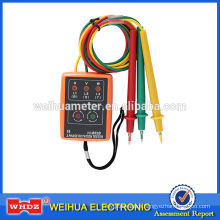 Phase Meter Phase Rotation Tester Phase-sequence Meter Phase Detector Sequence Indicator Phase Indicator WH852B